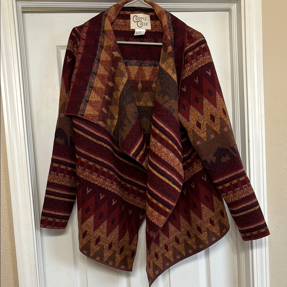 Women's Western Multicolor Sweater